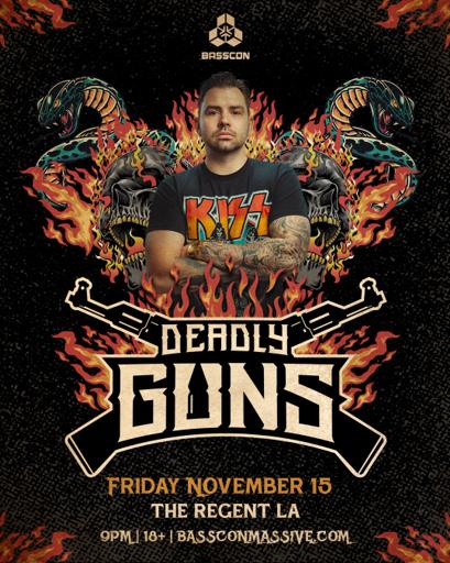 Basscon presents: Deadly Guns @ The Regent image