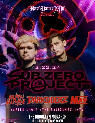 Hard Dance NYC presents: Sub Zero Project image