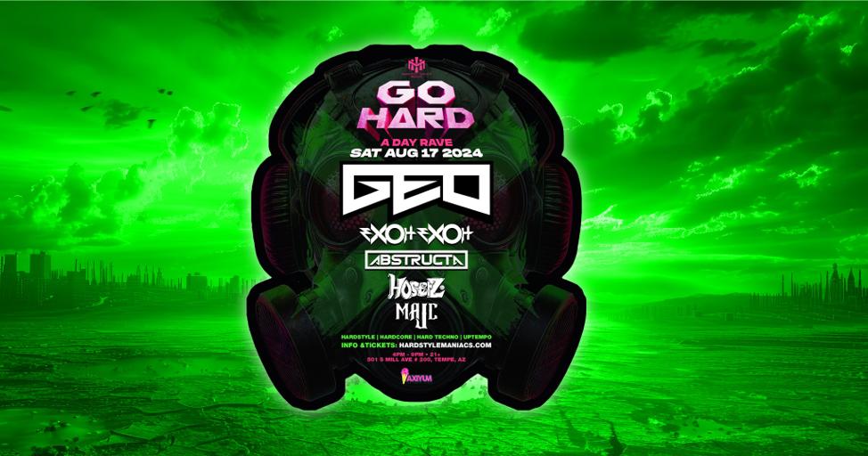Hardstyle Maniacs presents: GO HARD image